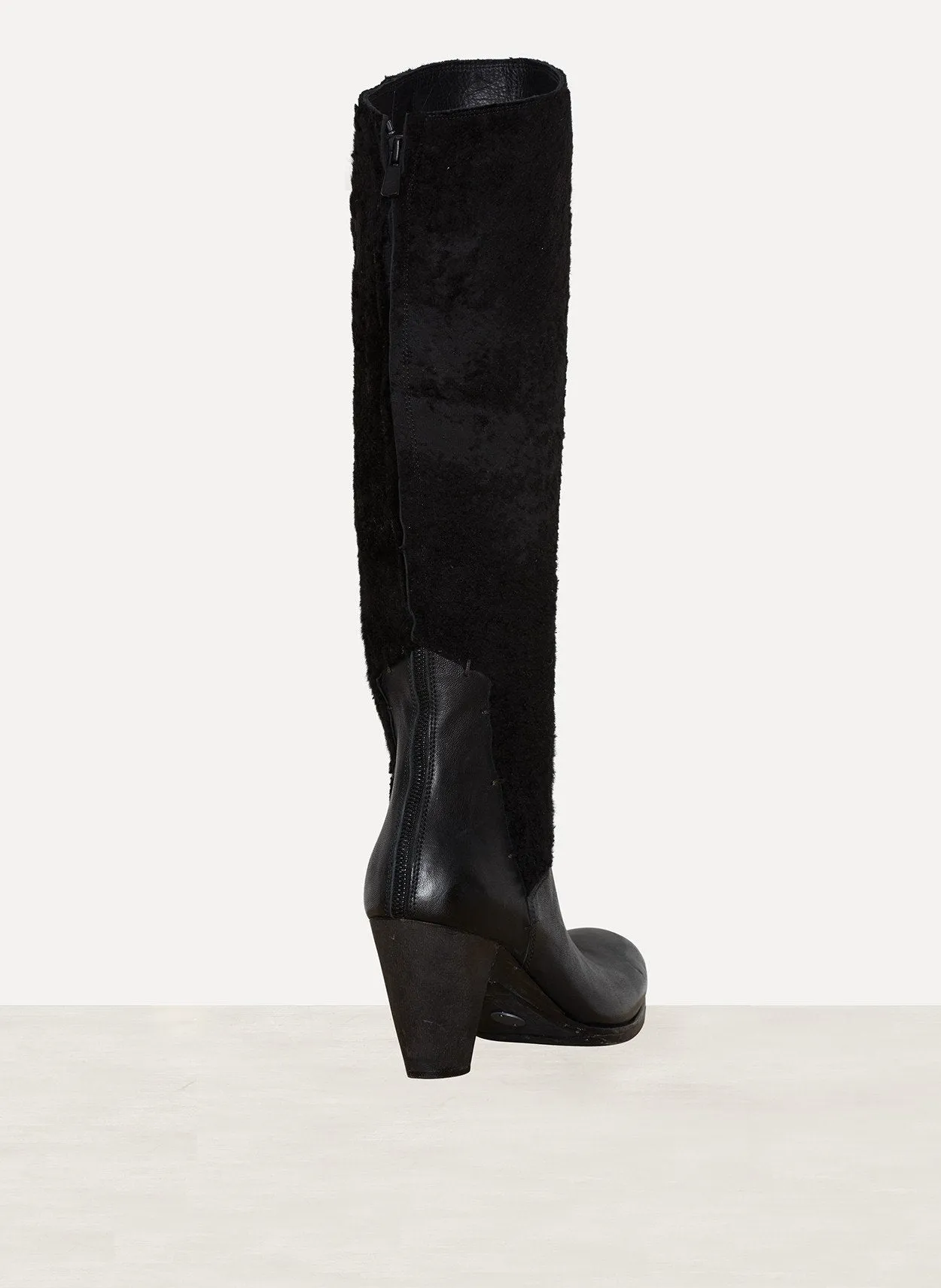 14.207.822 Shearling Heeled High Boot