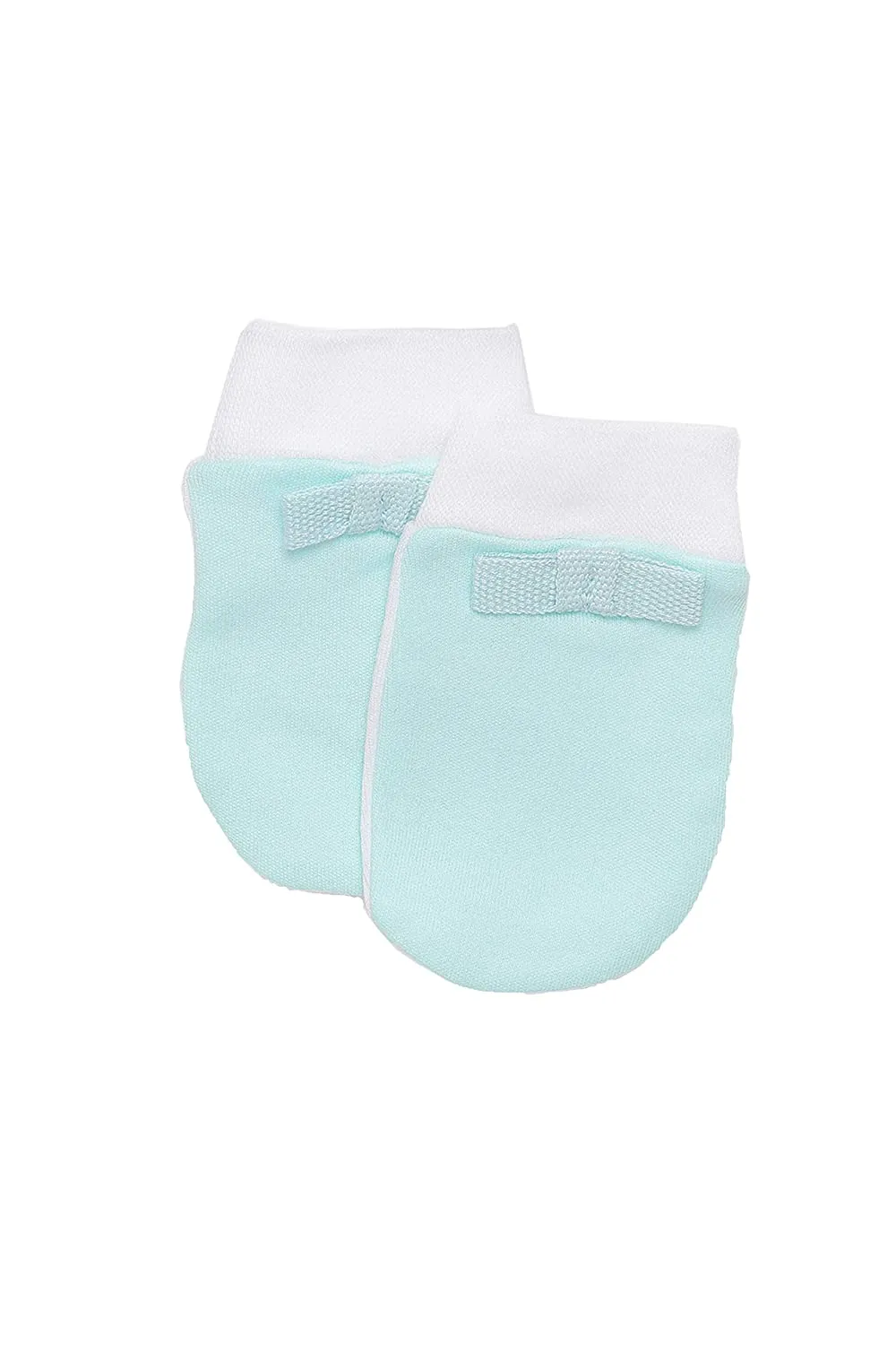 Accessories (Cap, Mittens, Booties) Gift Set 3 Pcs - Girls - Aqua