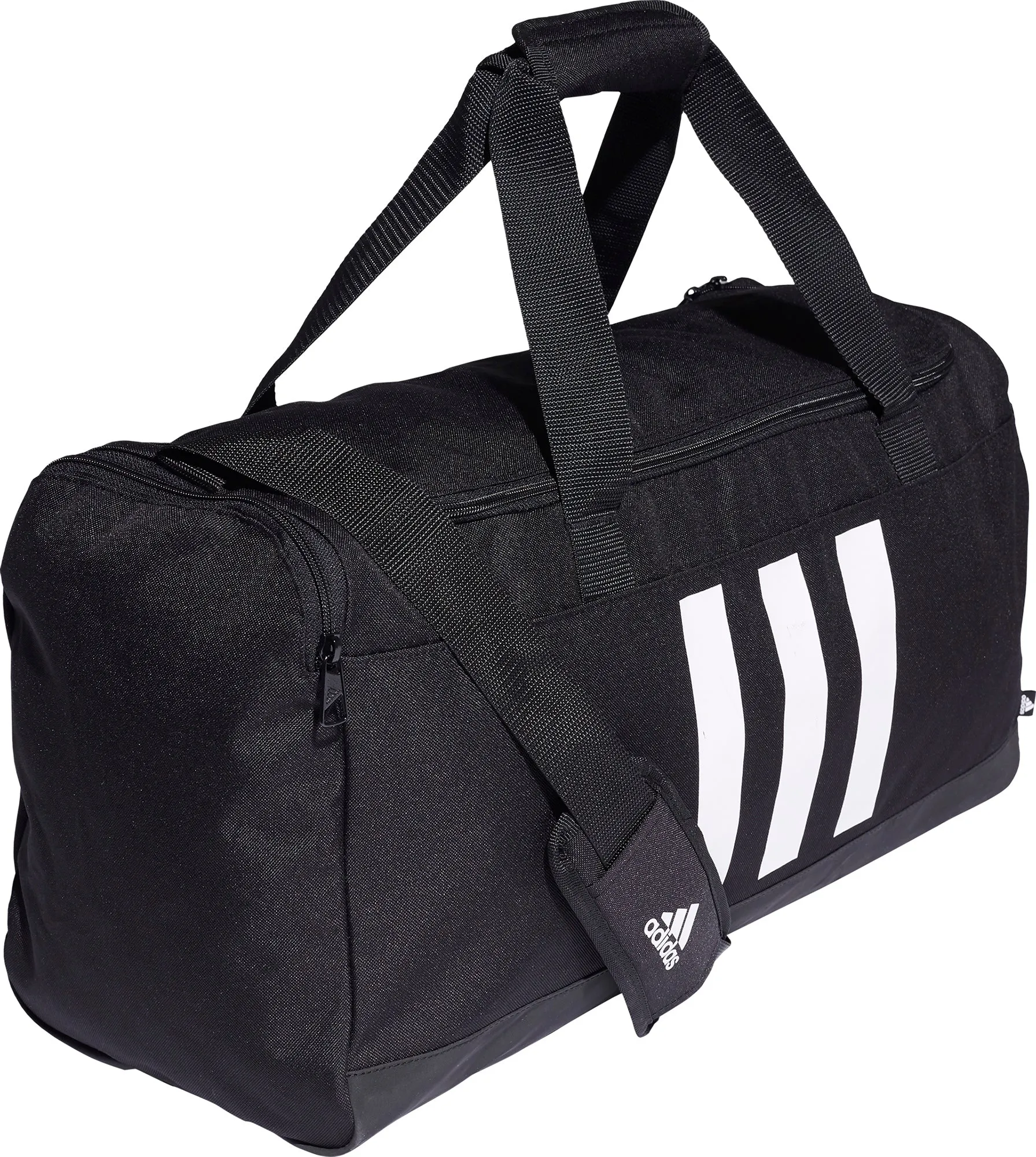 adidas Essentials 3 Stripes Medium Holdall - Black