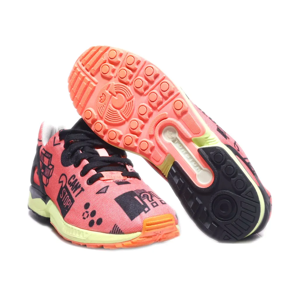 Adidas Zx Flux Sport Shoes Fabric Pink Colour For Women