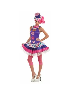 Adult Sexy Clown Girl Costume