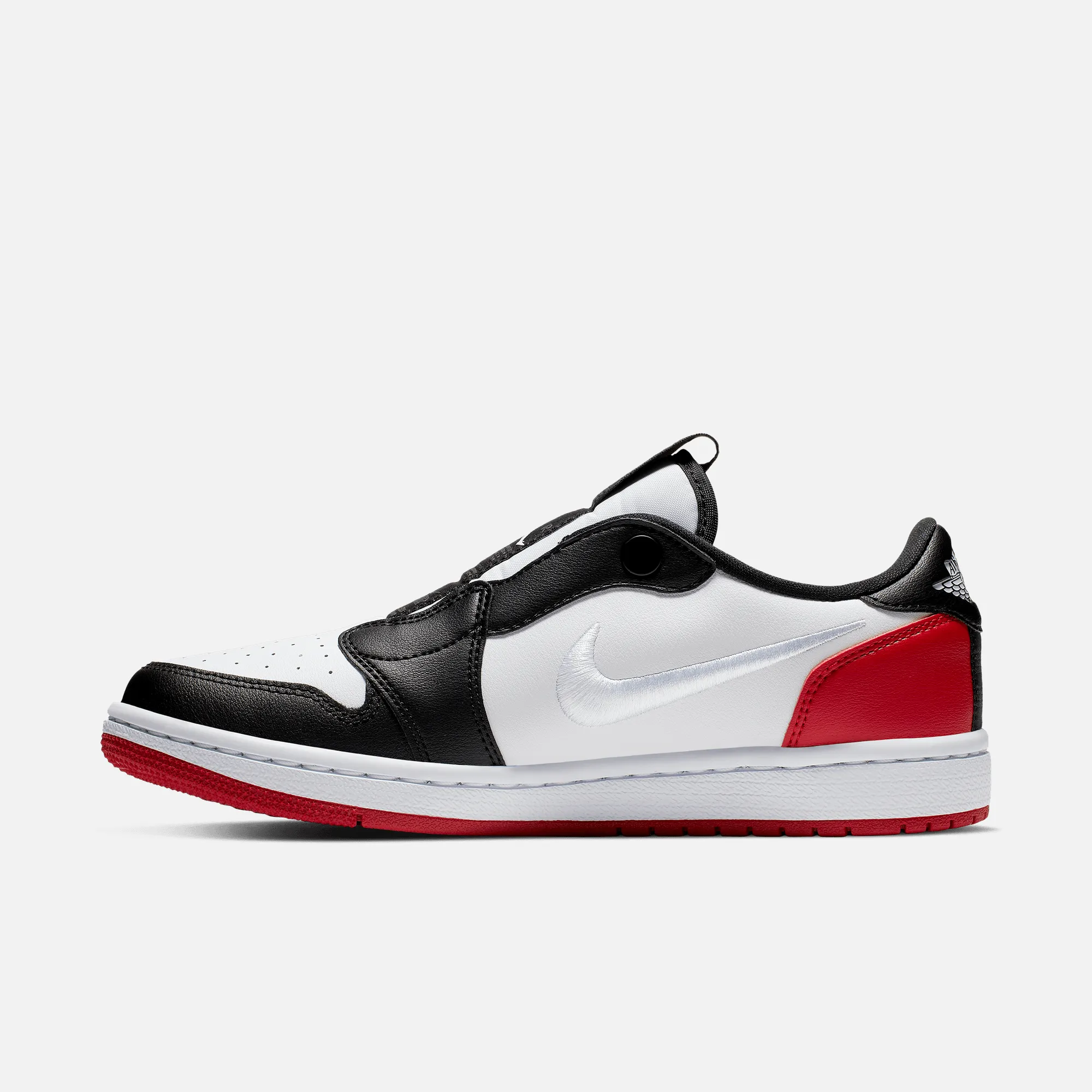 Air Jordan Women's 1 Retro Low Slip Black Toe