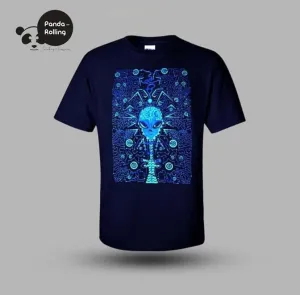 Alien Brain Glow in the Dark Unisex T-shirt