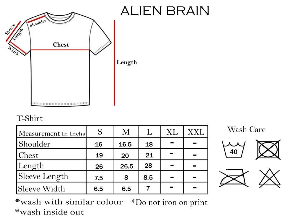 Alien Brain Glow in the Dark Unisex T-shirt