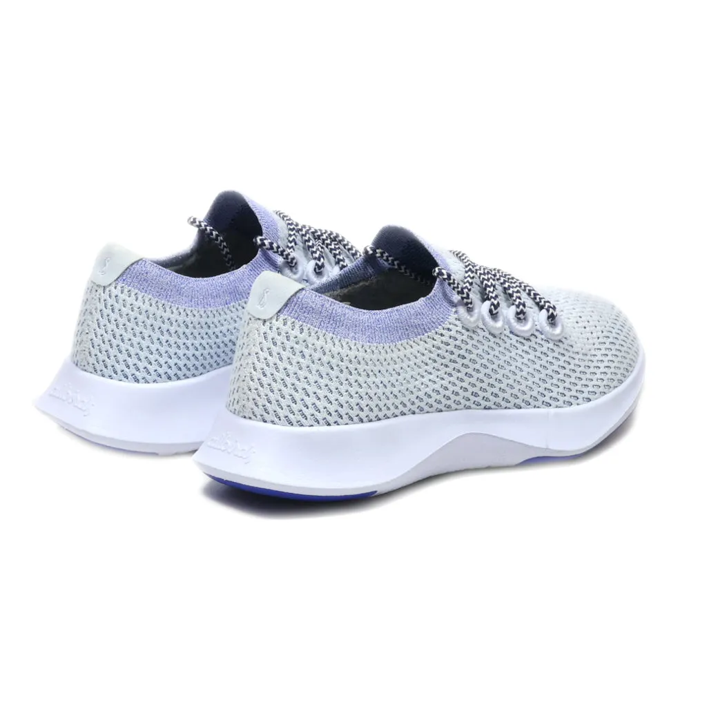 Allbirds Sport Shoes Leather Blue Colour For Women