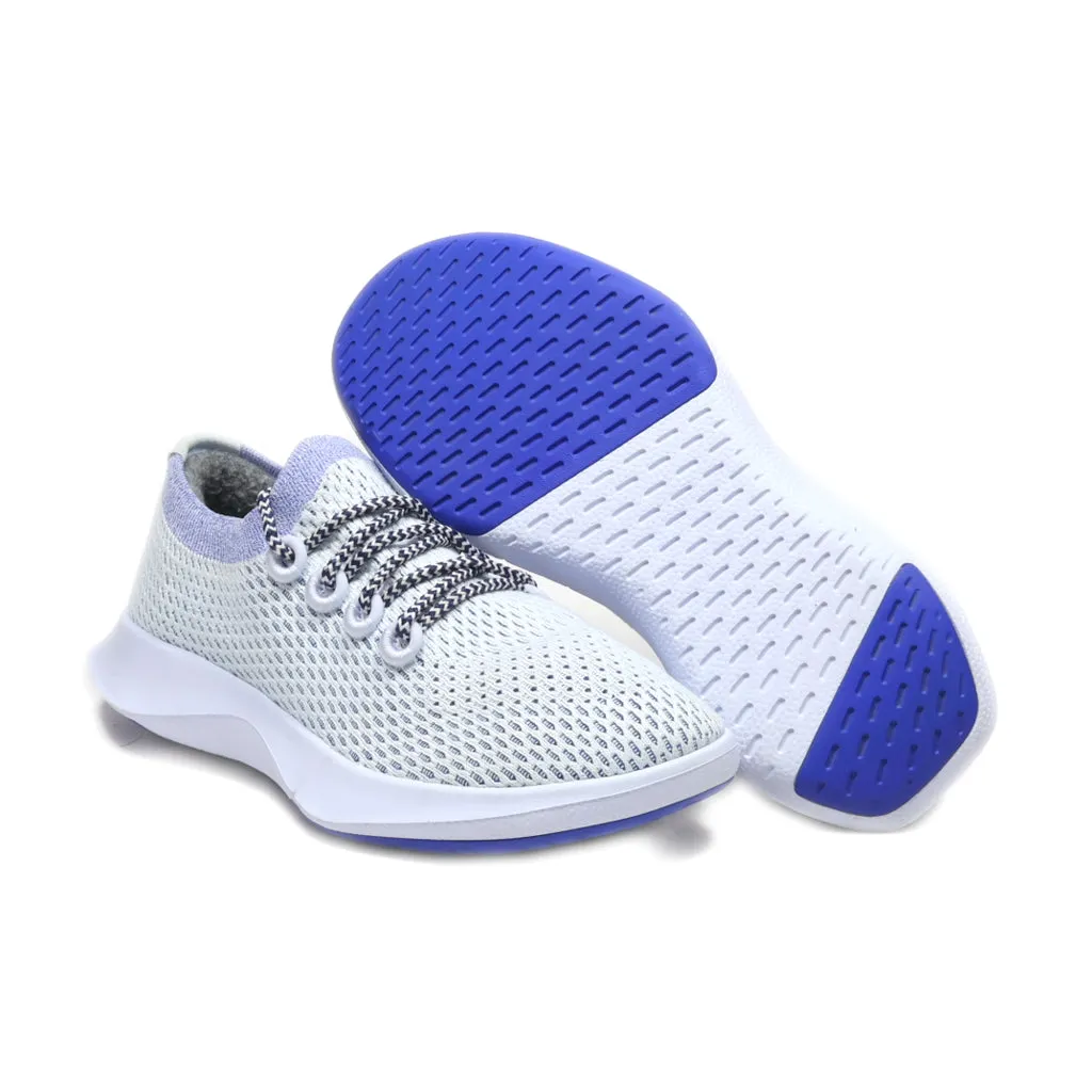 Allbirds Sport Shoes Leather Blue Colour For Women