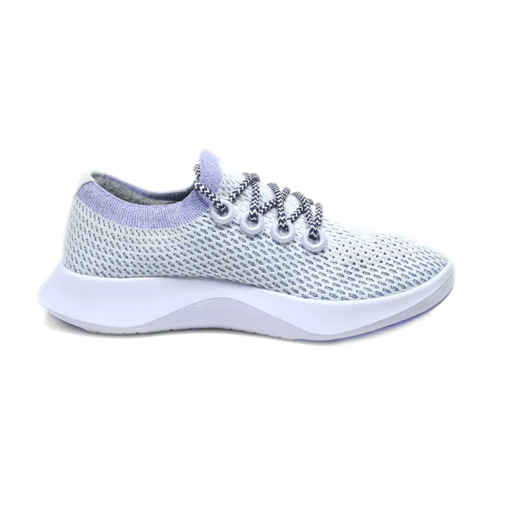 Allbirds Sport Shoes Leather Blue Colour For Women