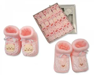 Baby Booties - Pink