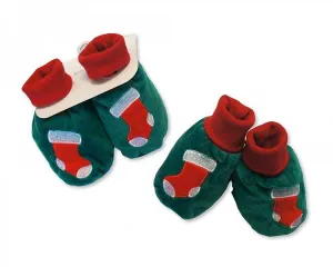 Baby Christmas Booties - Stockings - (GP-25-0845)