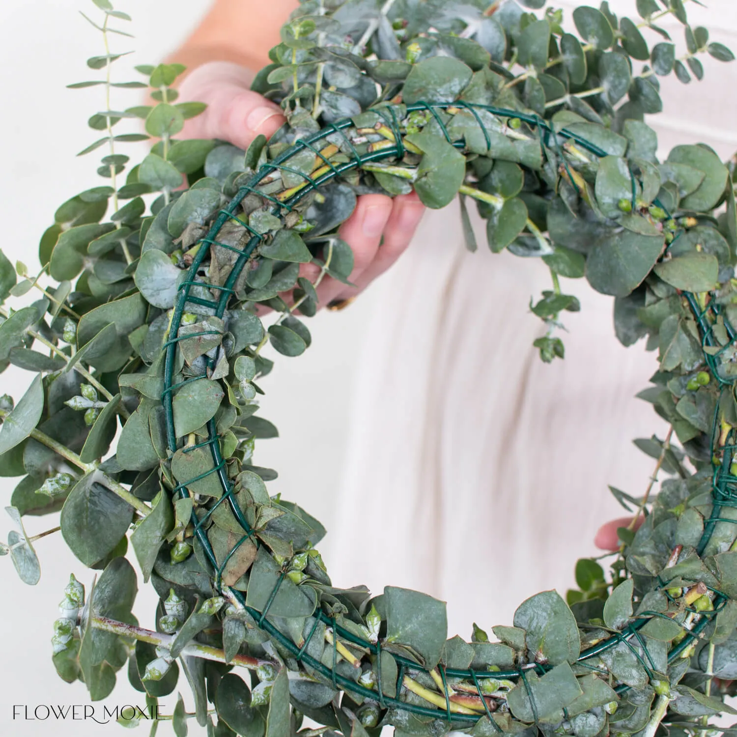 Baby Eucalyptus Candle Ring