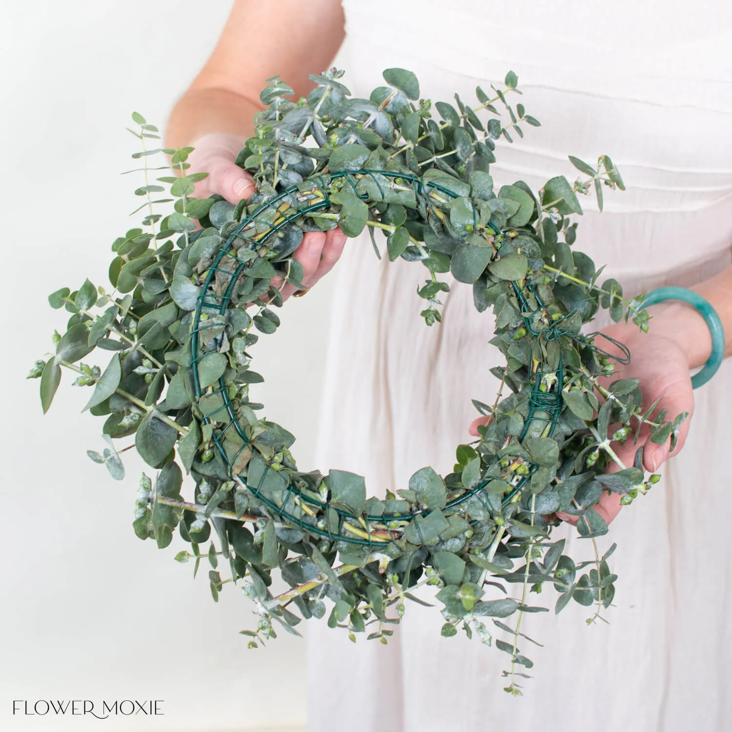 Baby Eucalyptus Candle Ring