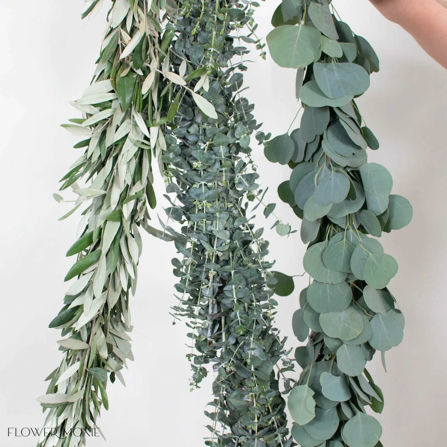 Baby Eucalyptus Garland Table Runner