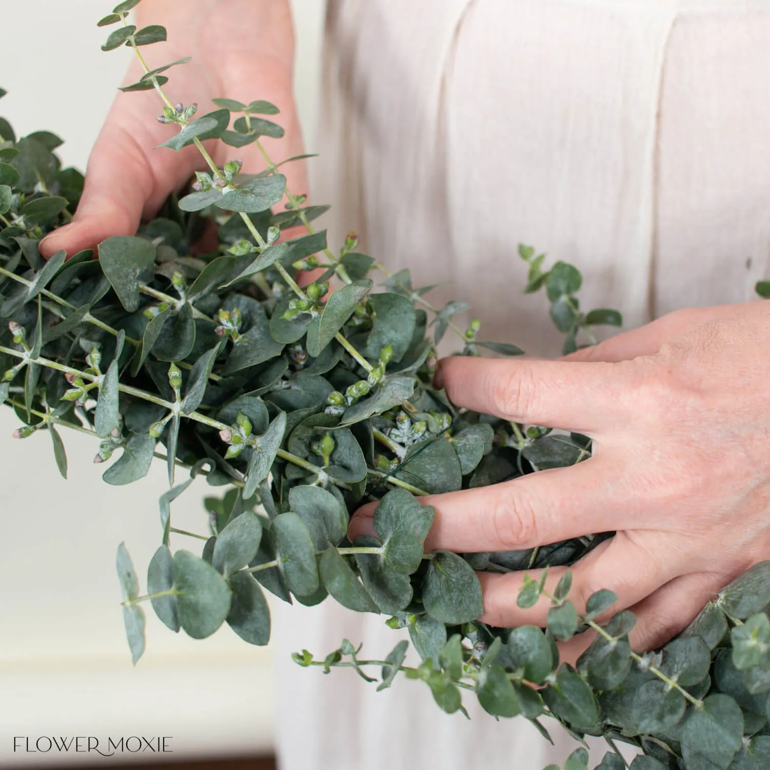 Baby Eucalyptus Garland Table Runner