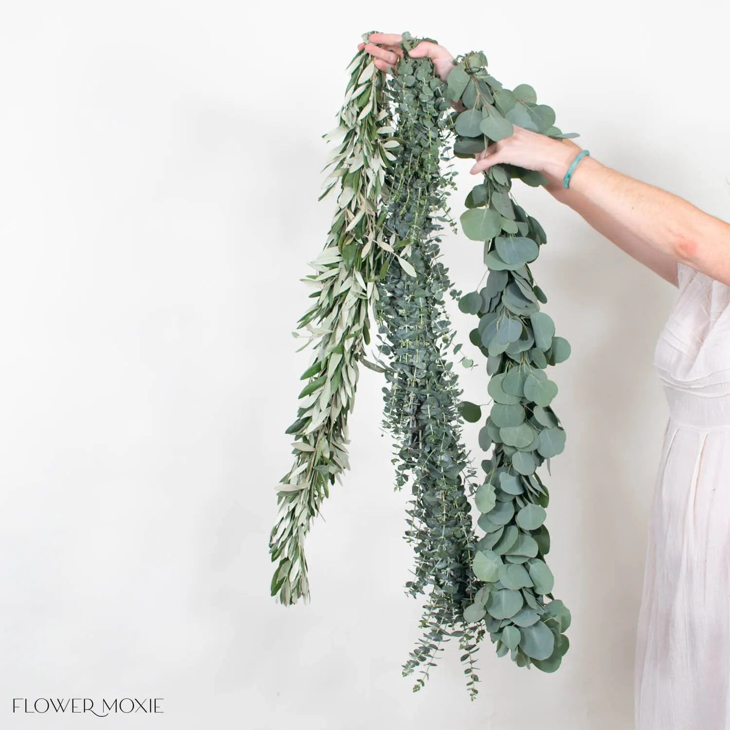 Baby Eucalyptus Garland Table Runner