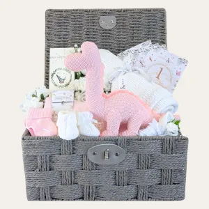 Baby Girl Gifts Basket Organic Dandelion Dreams