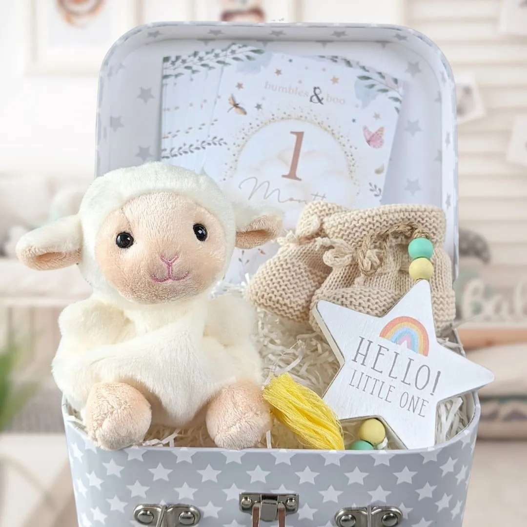 Baby Keepsake Trunk - Eco Larry Lamb