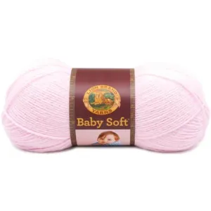 Baby Soft Yarn Pastel Pink Pompadour