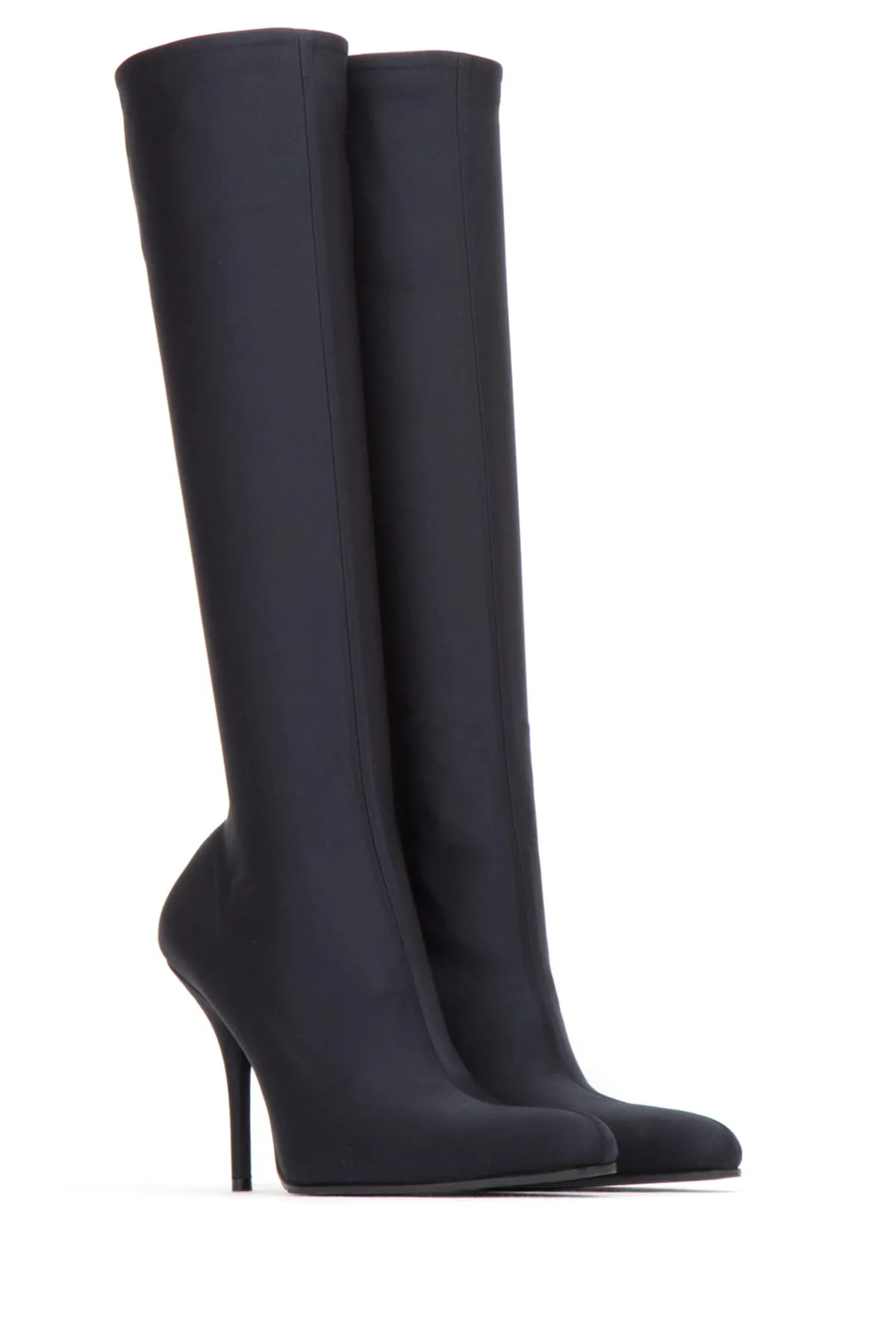 Balenciaga Heeled Stretch Fabric Boots