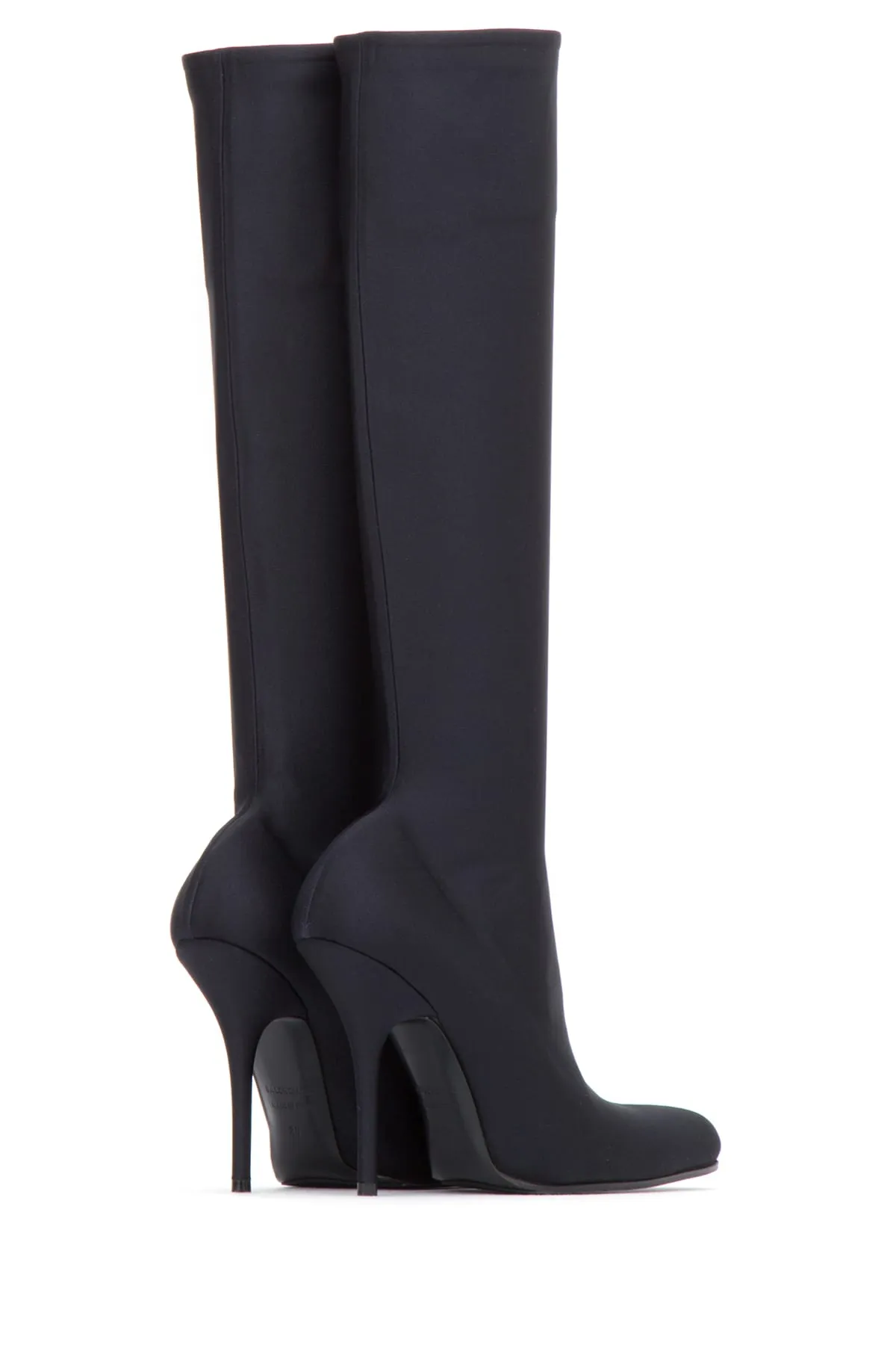 Balenciaga Heeled Stretch Fabric Boots