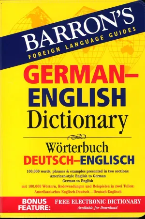 Barron's German-English Dictionary : Worterbuch Deutsch-Englisch