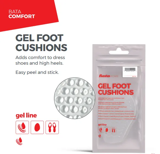 Bata Care - Gel Foot 
Cushions