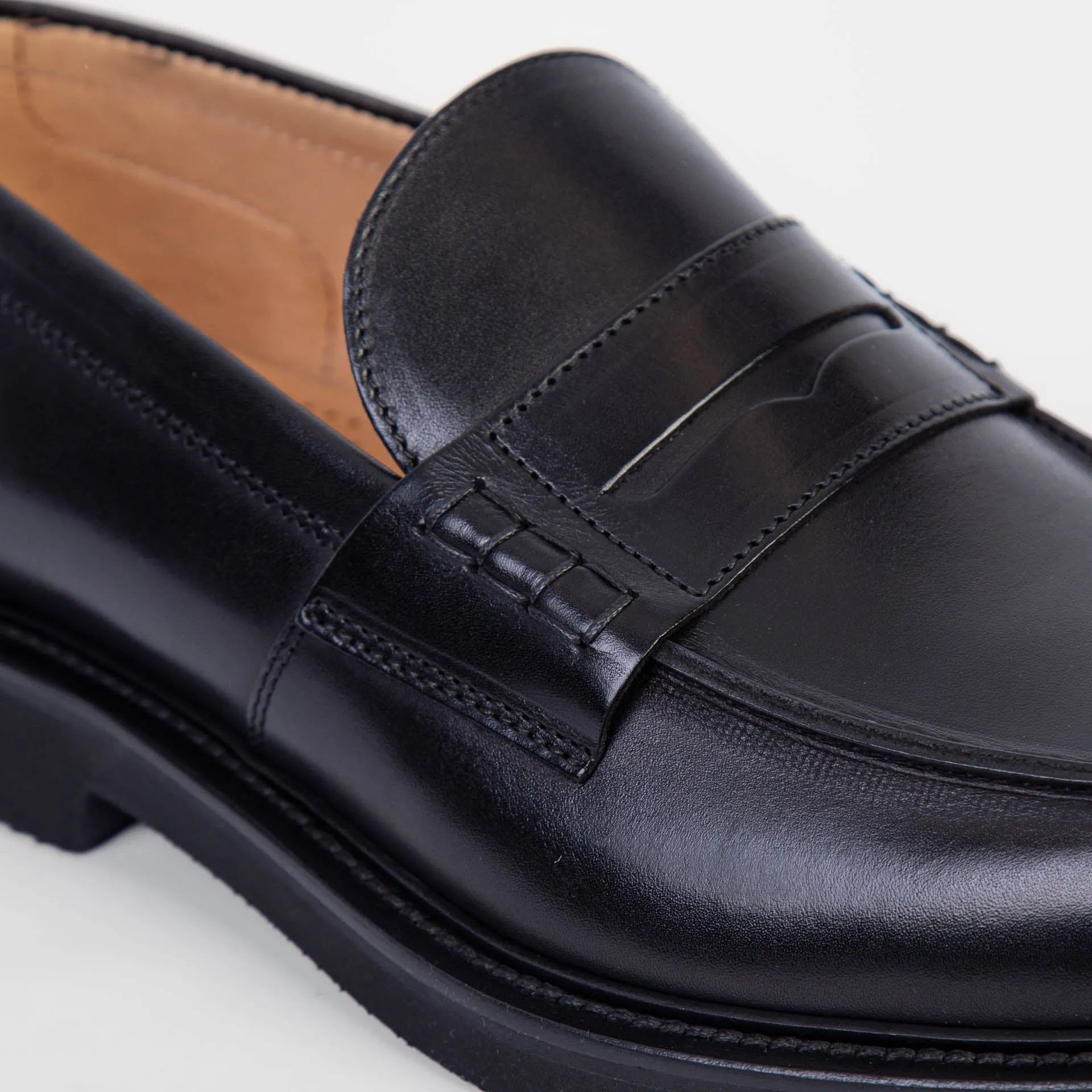 BATURO CALZATURE LOAFERS 784 PRINCESS NERO BLACK