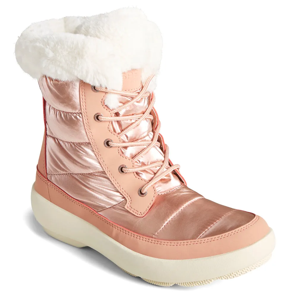 Bearing Plushwave Metallic Snow Boots