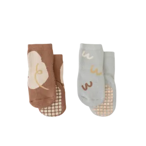 BELAN J Cozy Non-Slip Socks 0-12M (2 pack)