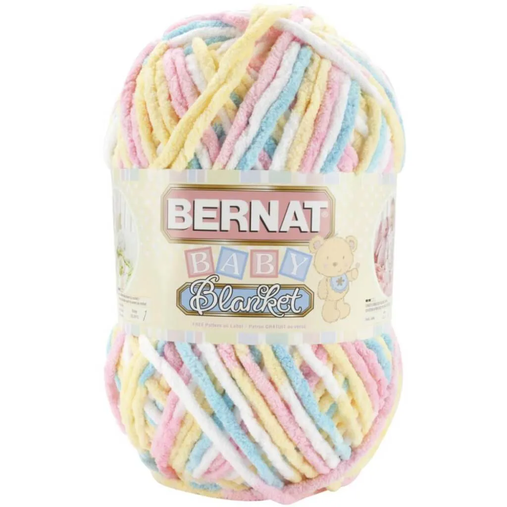 Bernat Baby Blanket Big Ball Yarn Pitter Patter