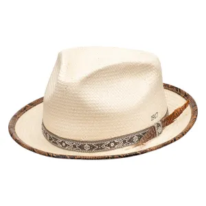 Biltmore Solstice Teardrop Toyo Straw Fedora