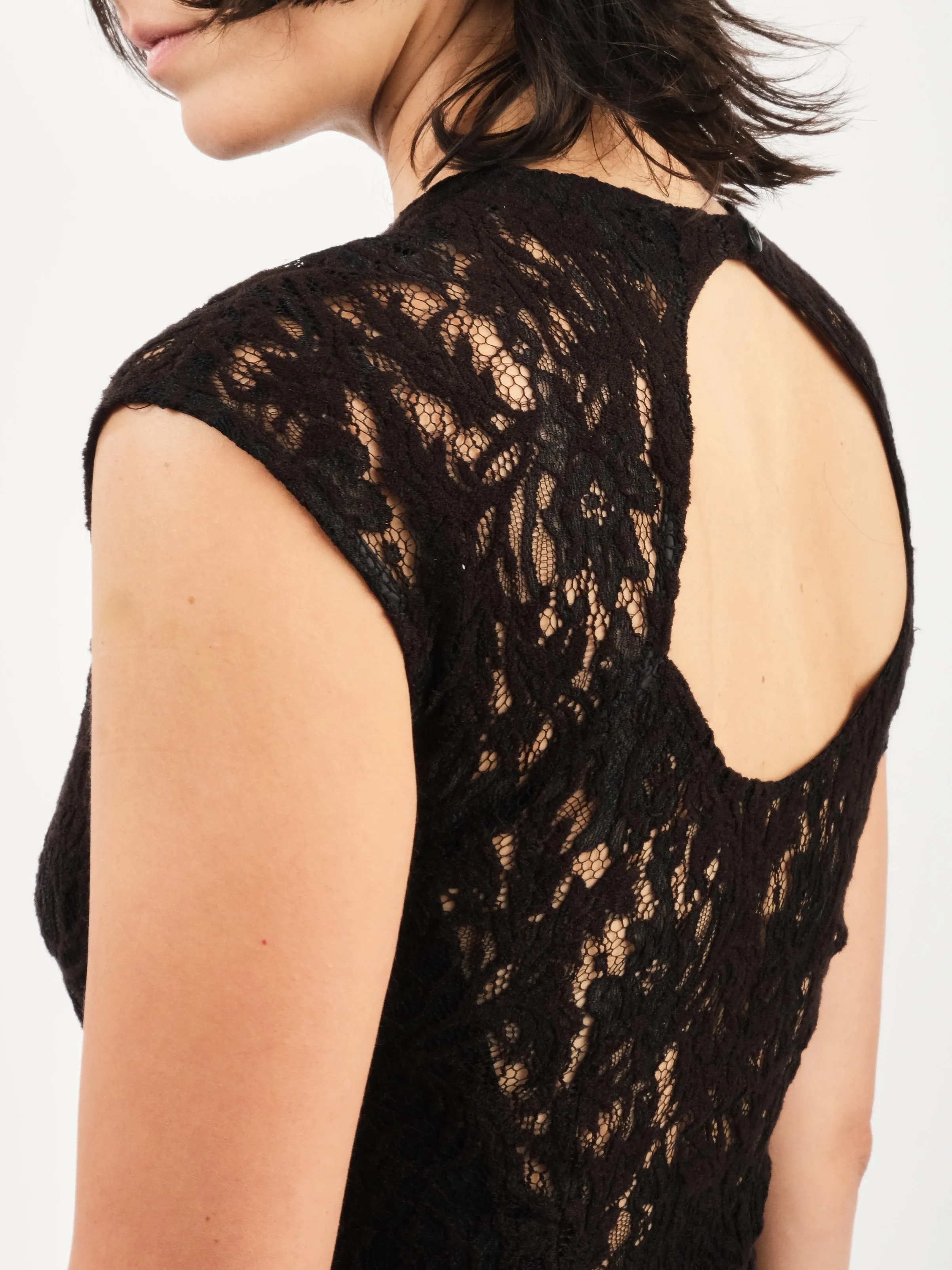 Black Lace Erika Dress