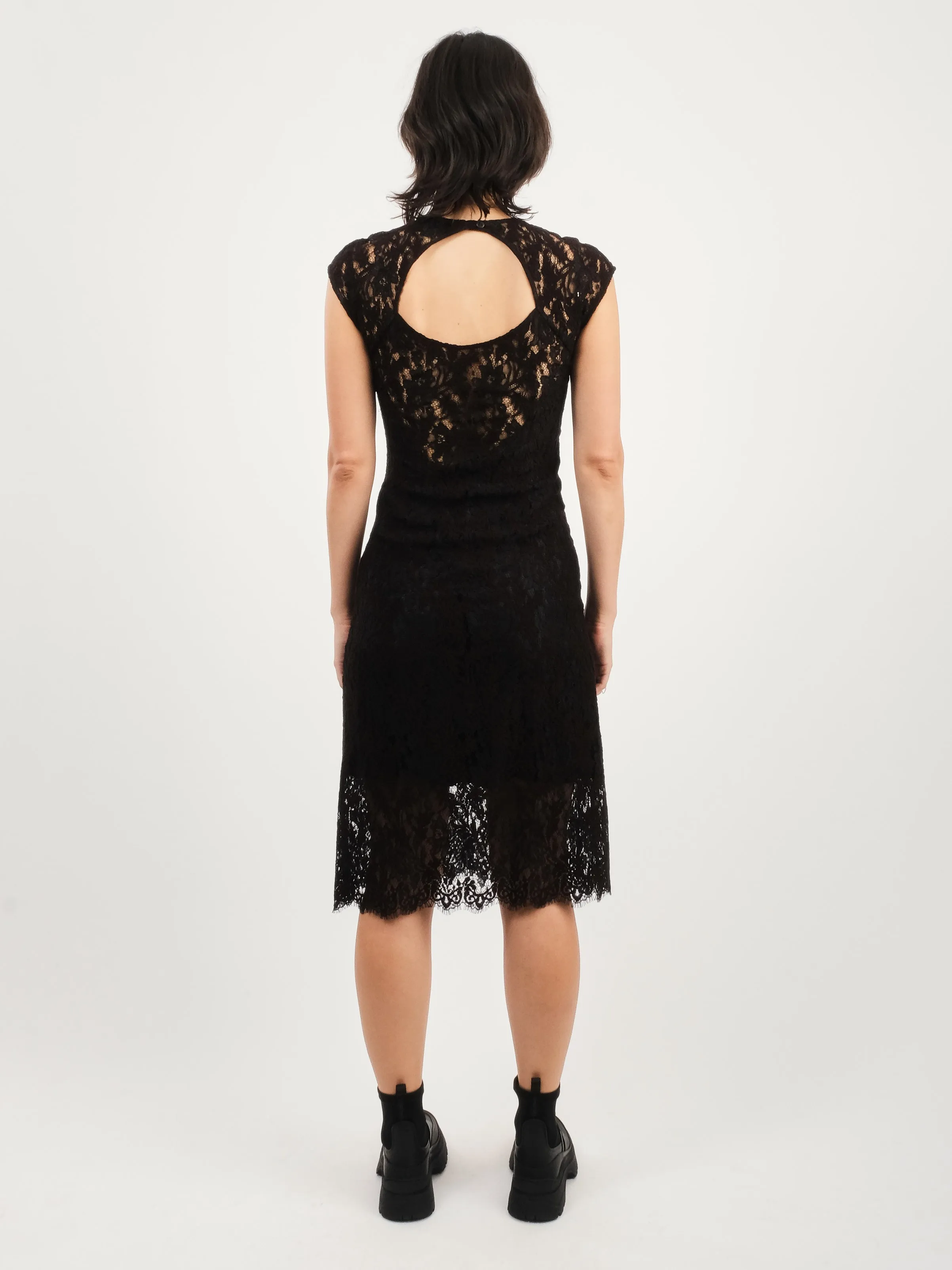 Black Lace Erika Dress