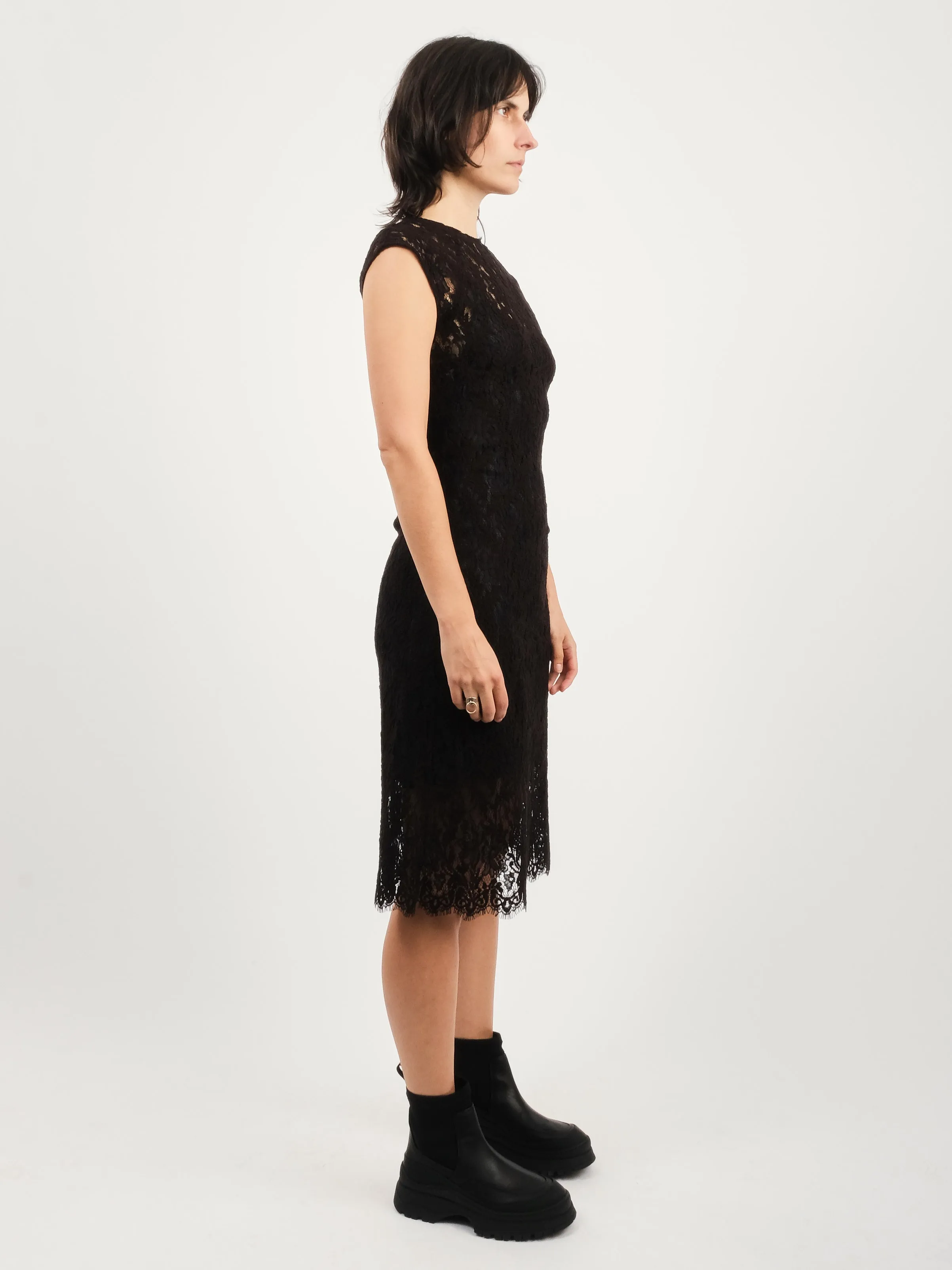 Black Lace Erika Dress