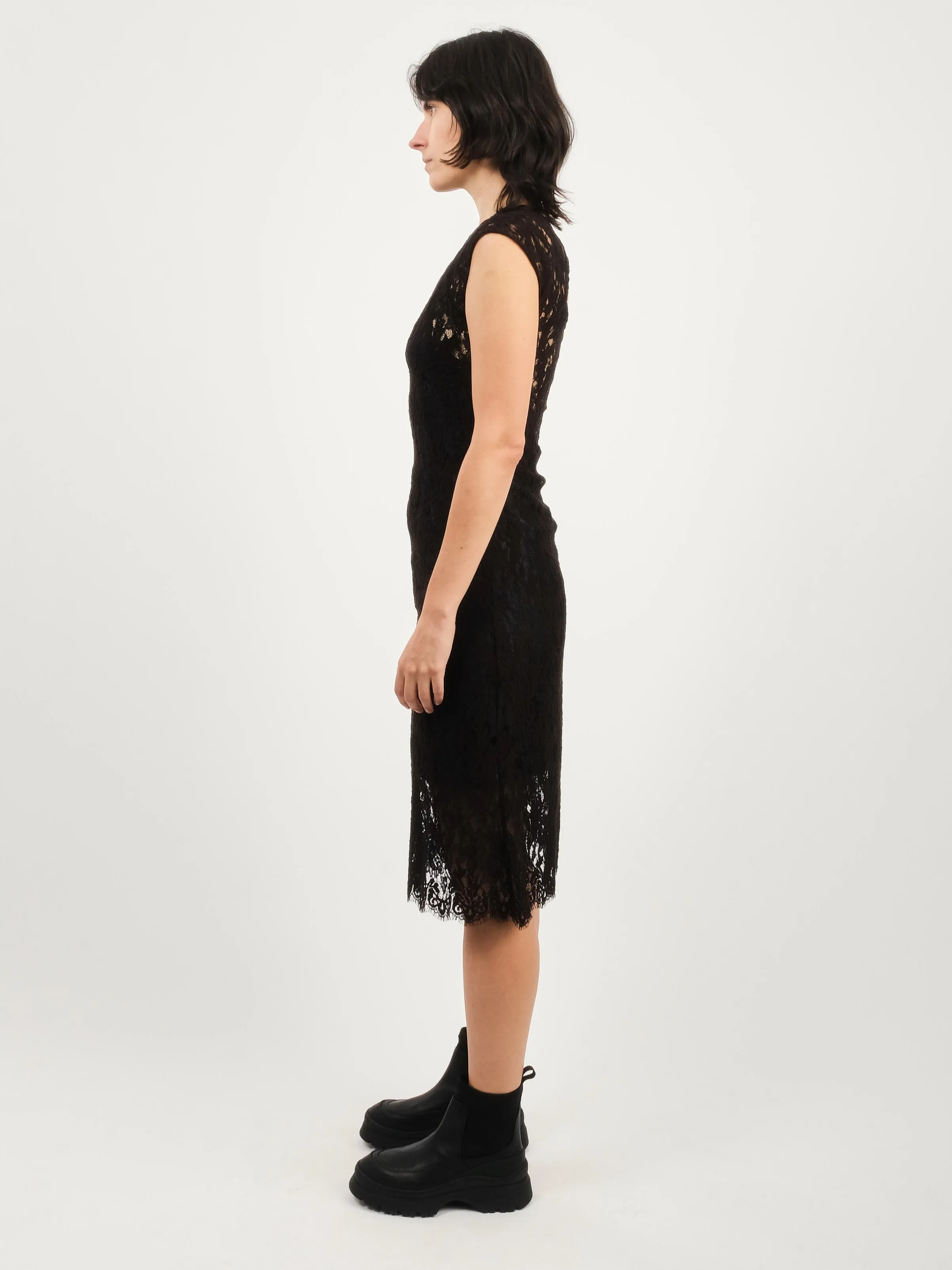 Black Lace Erika Dress