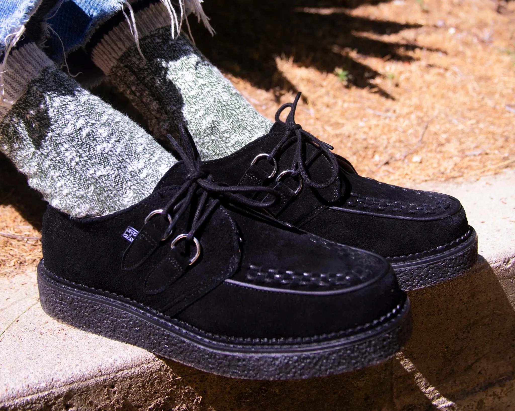 Black Suede 1970 Original Creeper