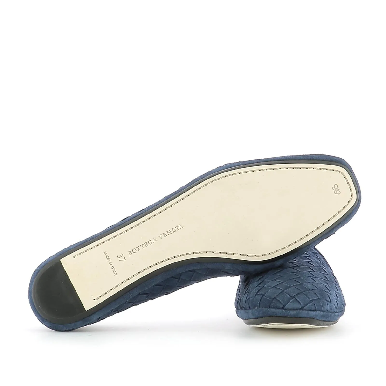 Bottega Veneta Woven Suede Loafers