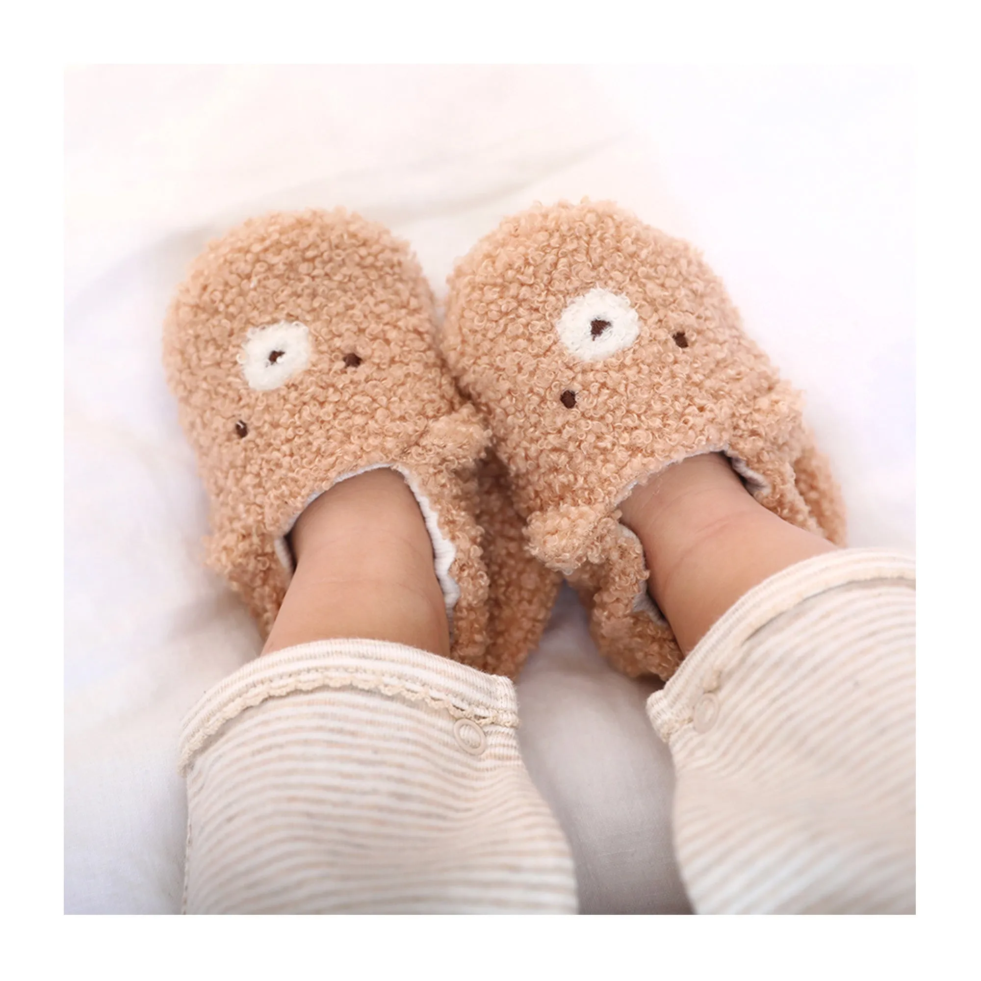 Boucle Fur Teddy Booties