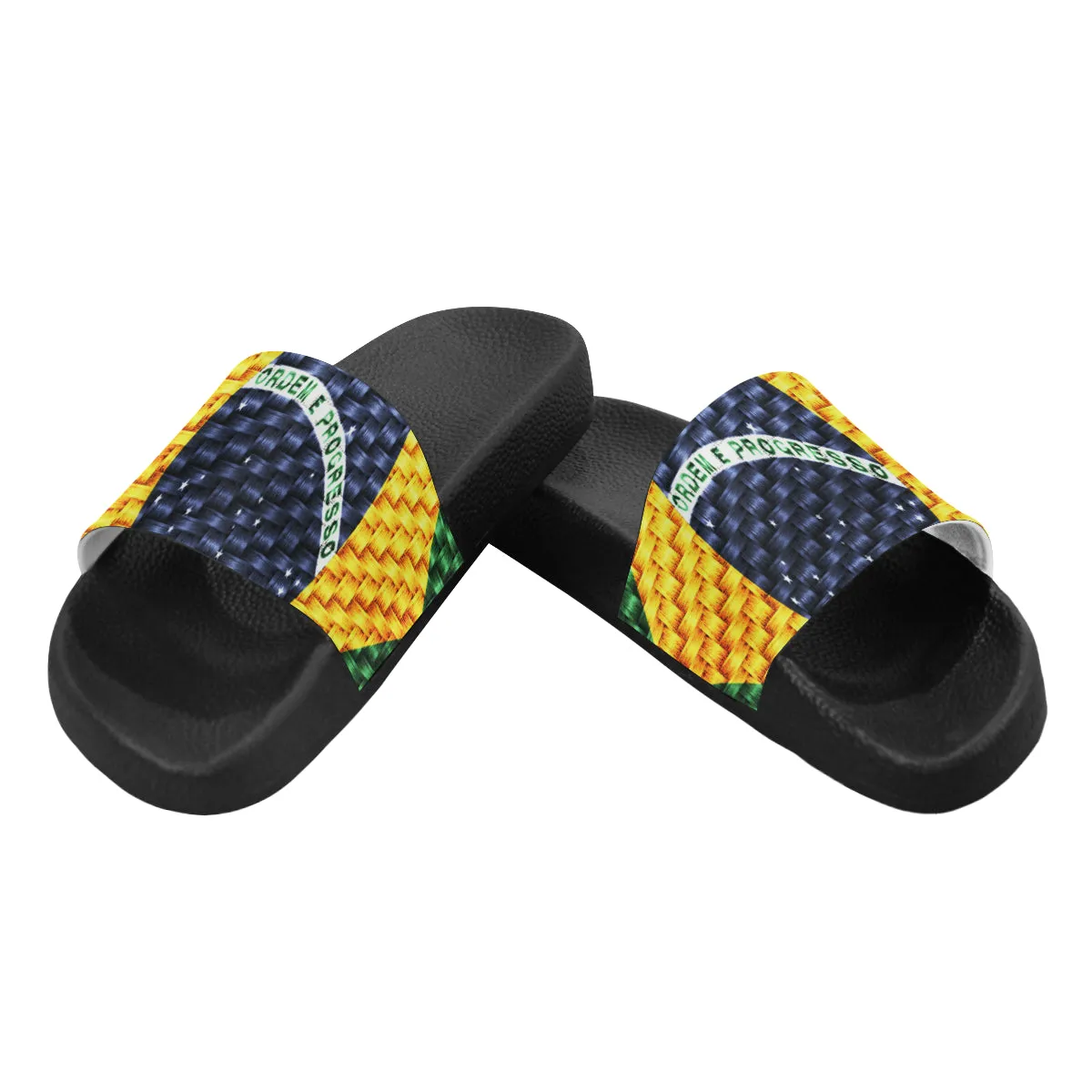 BRASIL FLAG Women's Slide Sandals