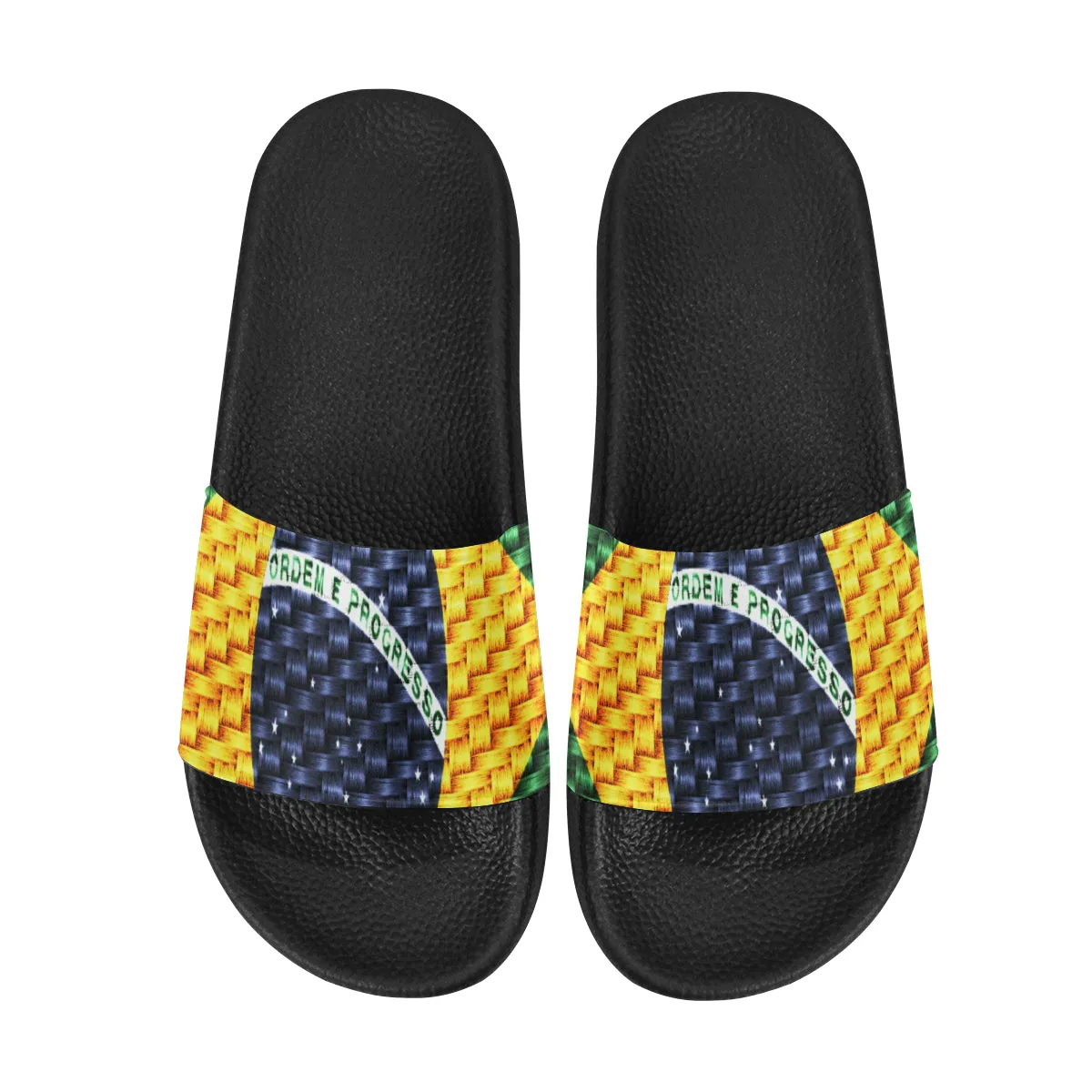 BRASIL FLAG Women's Slide Sandals