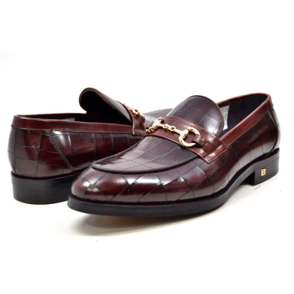 British Walkers Chicago Men's Leather Slip On Loafers