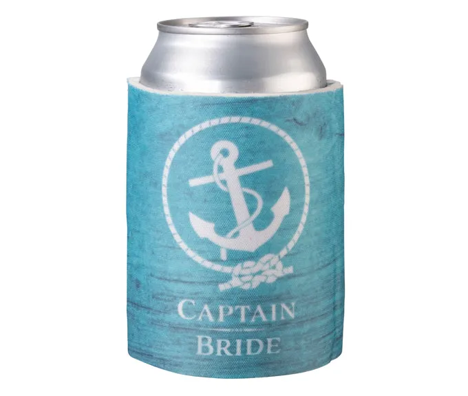 Captain Cup Cozy for the Bridal Wedding Party