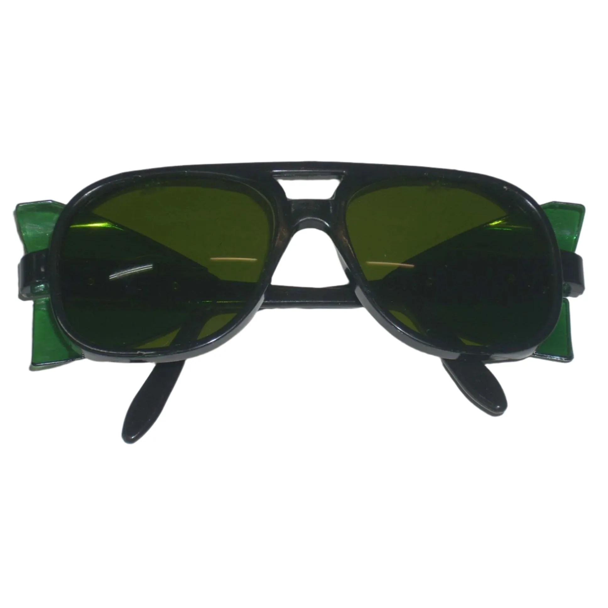 Century 47250 Green Tinted Safety Glasses w Side Shields