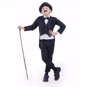 Charlie Chaplin Dress Costume For Boys