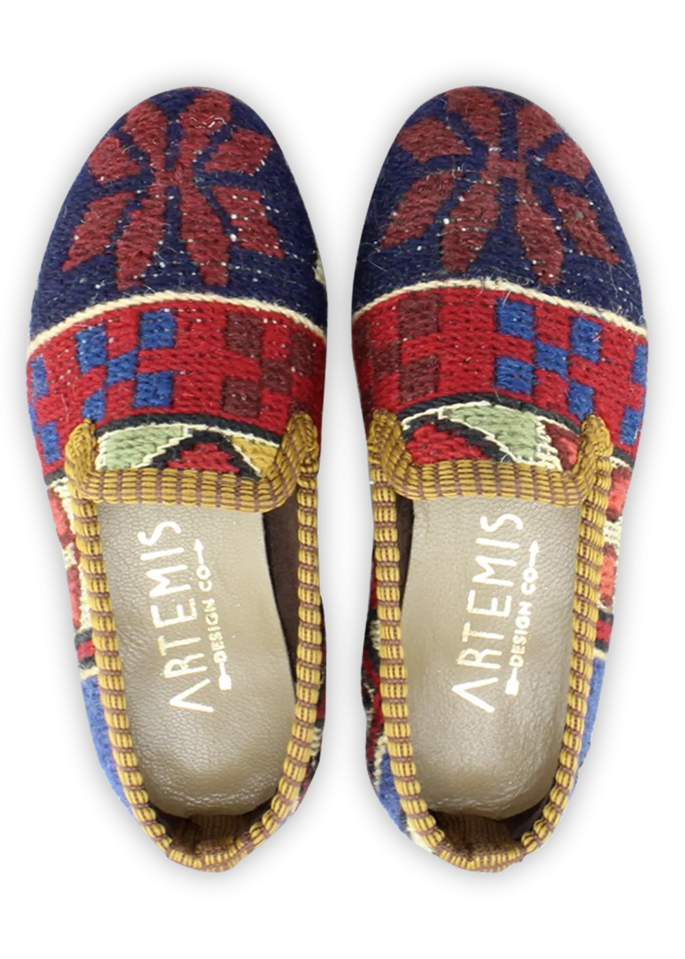 Children's Sumak Kilim Loafers - Size 27