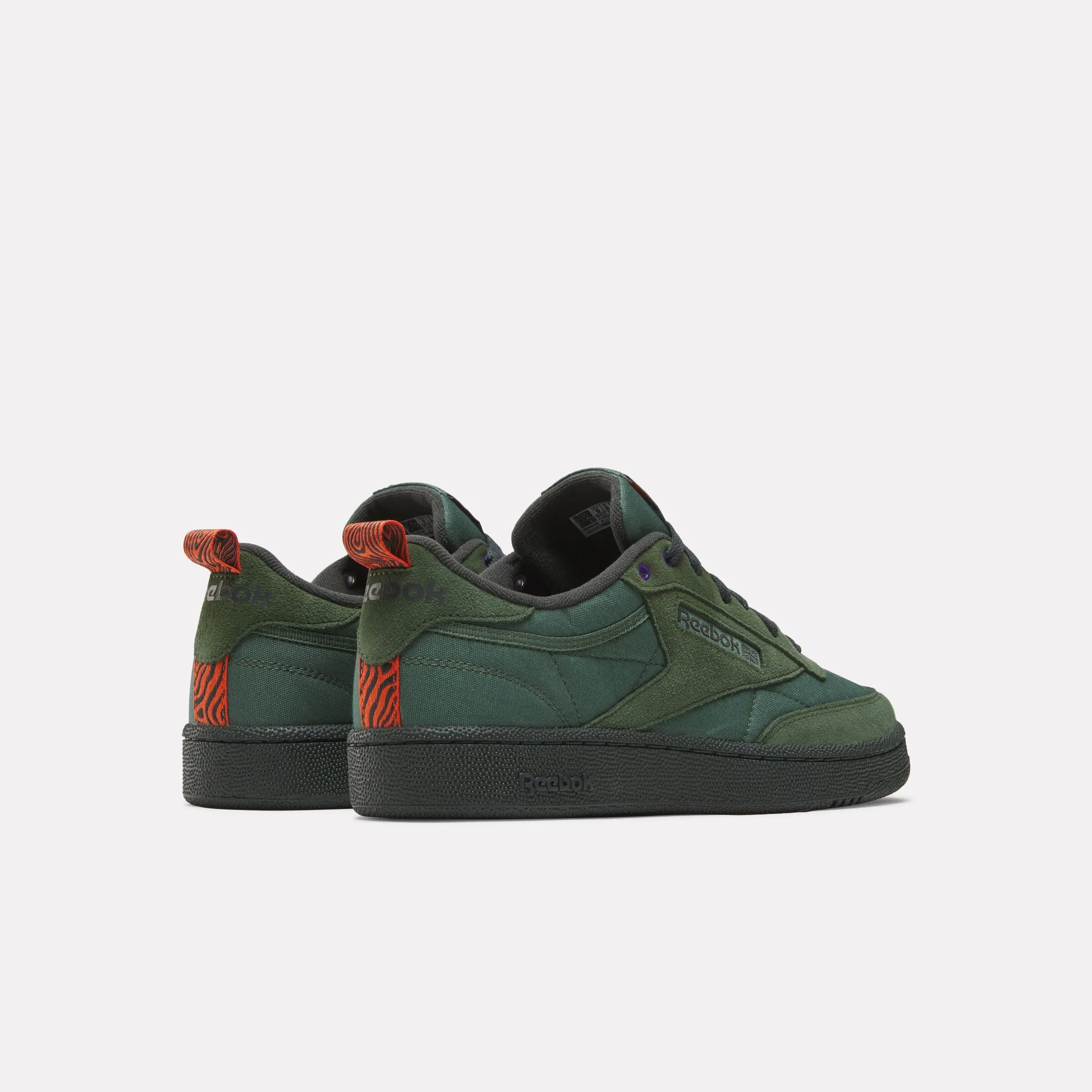 Club C 85 Shoes Escape Green/Grey/Pump Orange