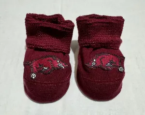 College Baby Bootie Razorback