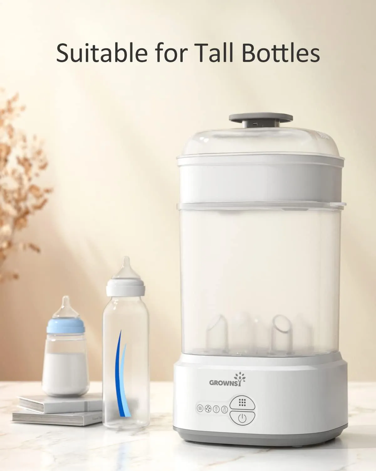 Compact Baby Bottle Sterilizer.