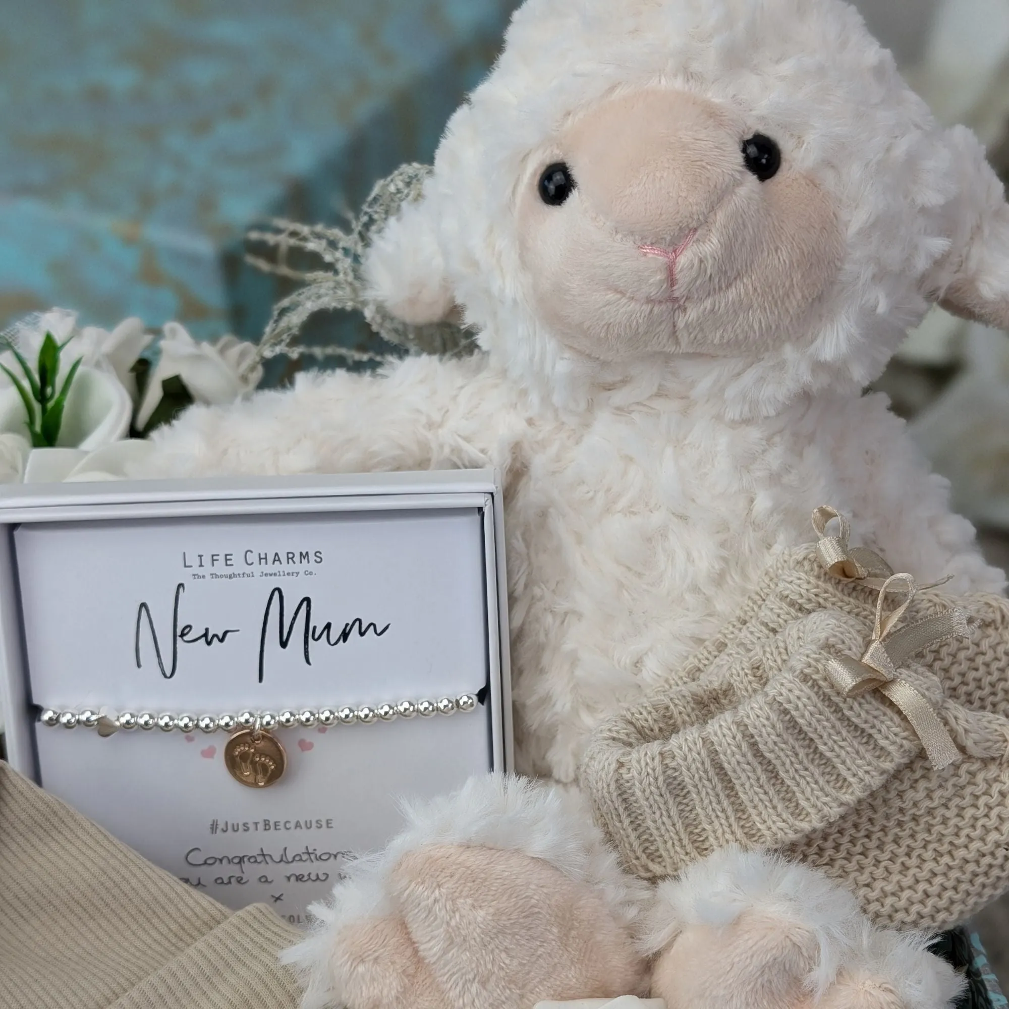 Congratulations Mummy Gifts Box Hamper Lullaby Lamb