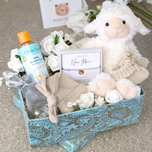 Congratulations Mummy Gifts Box Hamper Lullaby Lamb