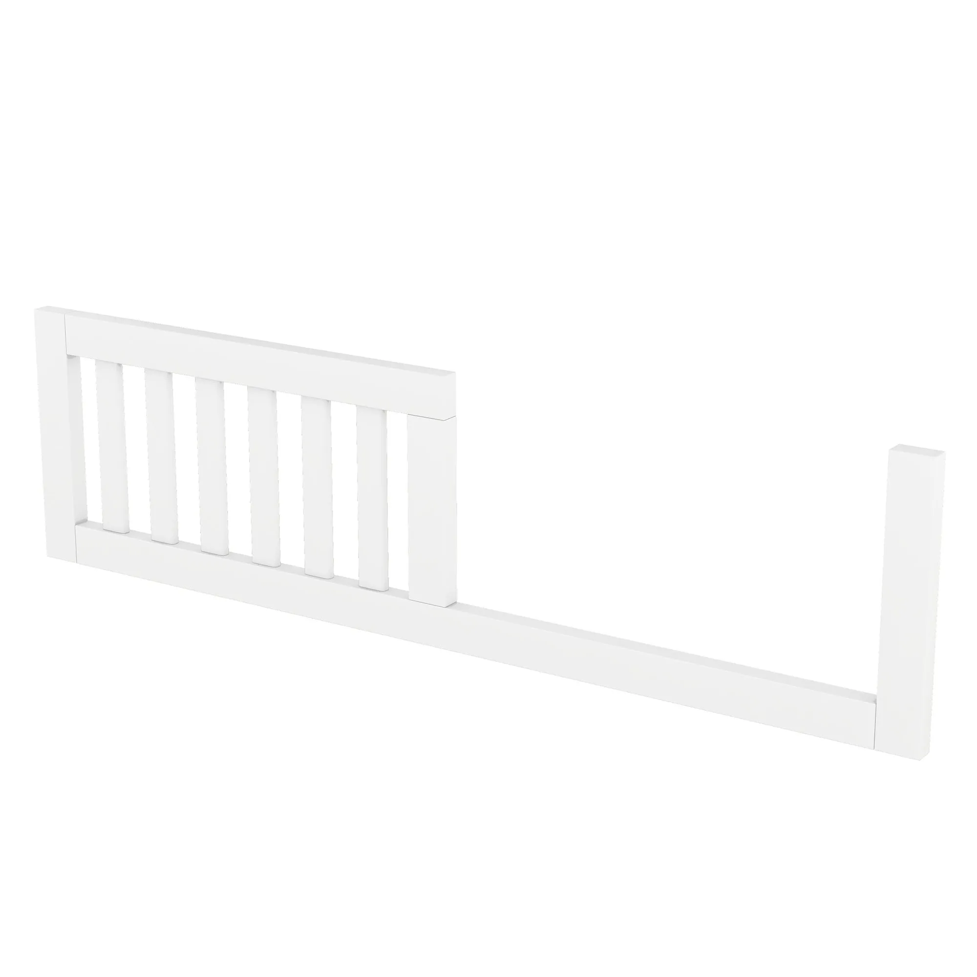 Convertible Crib with Changing Table, White